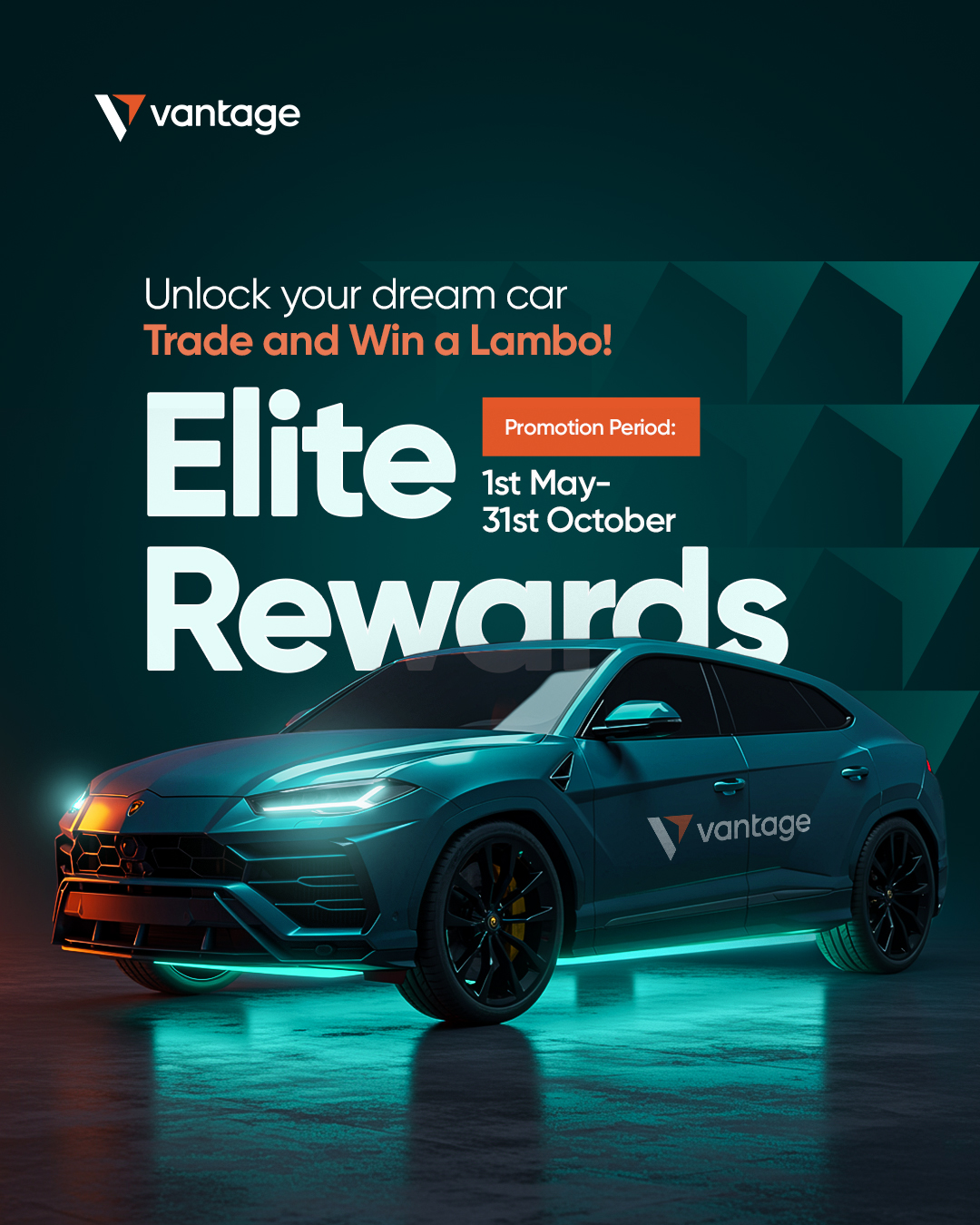 Vantage SMD 1Win a Lambo APRIL2025