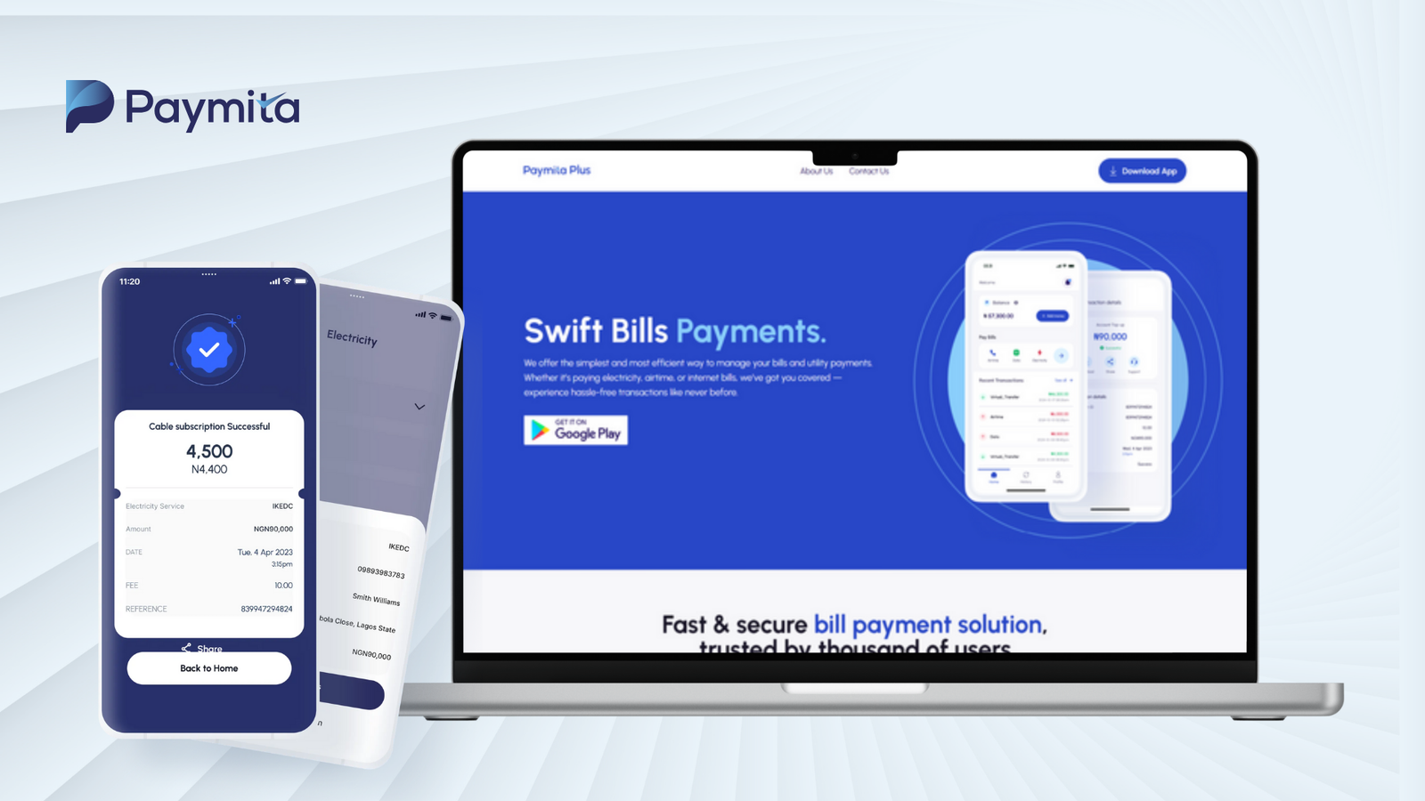Paymita Mockup